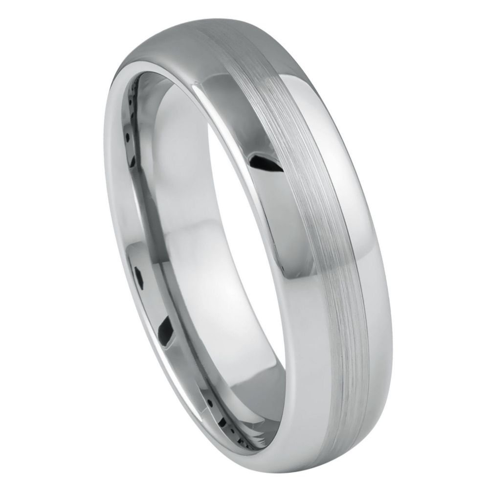 Tungsten Carbide 6mm Wedding Band – hypoallergenic, scratch-resistant | Exclusive Jewelers USA