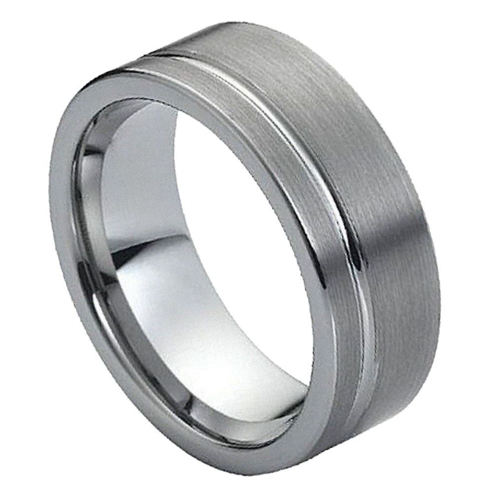 Tungsten 8mm Engagement Ring – hypoallergenic, scratch-resistant | Exclusive Jewelers USA