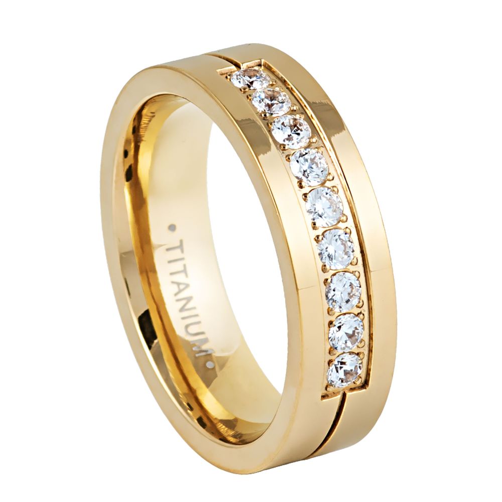 Titanium 6mm Lightweight Promise Ring – hypoallergenic, lightweight | Exclusive Jewelers USA