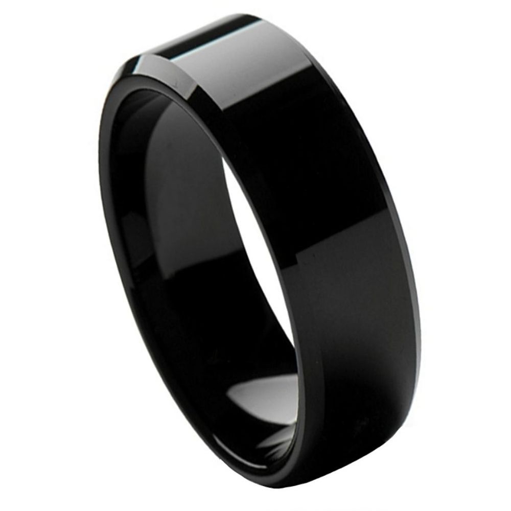 Tungsten 8mm Wedding Band – hypoallergenic, scratch-resistant | Exclusive Jewelers USA