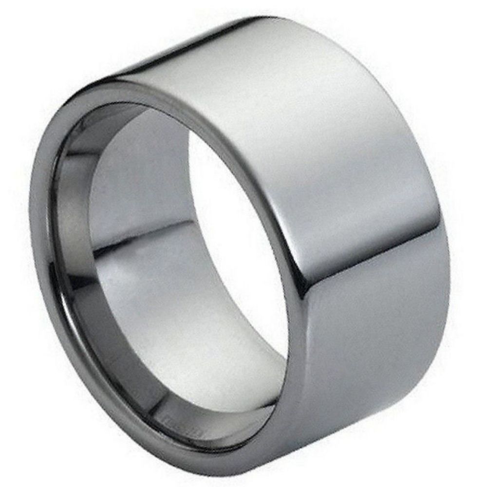 Tungsten 12mm Wedding Band – hypoallergenic, scratch-resistant | Exclusive Jewelers USA