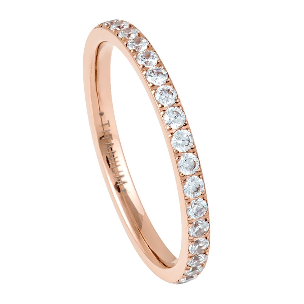 Titanium 2mm Slim Promise Ring – hypoallergenic, lightweight | Exclusive Jewelers USA