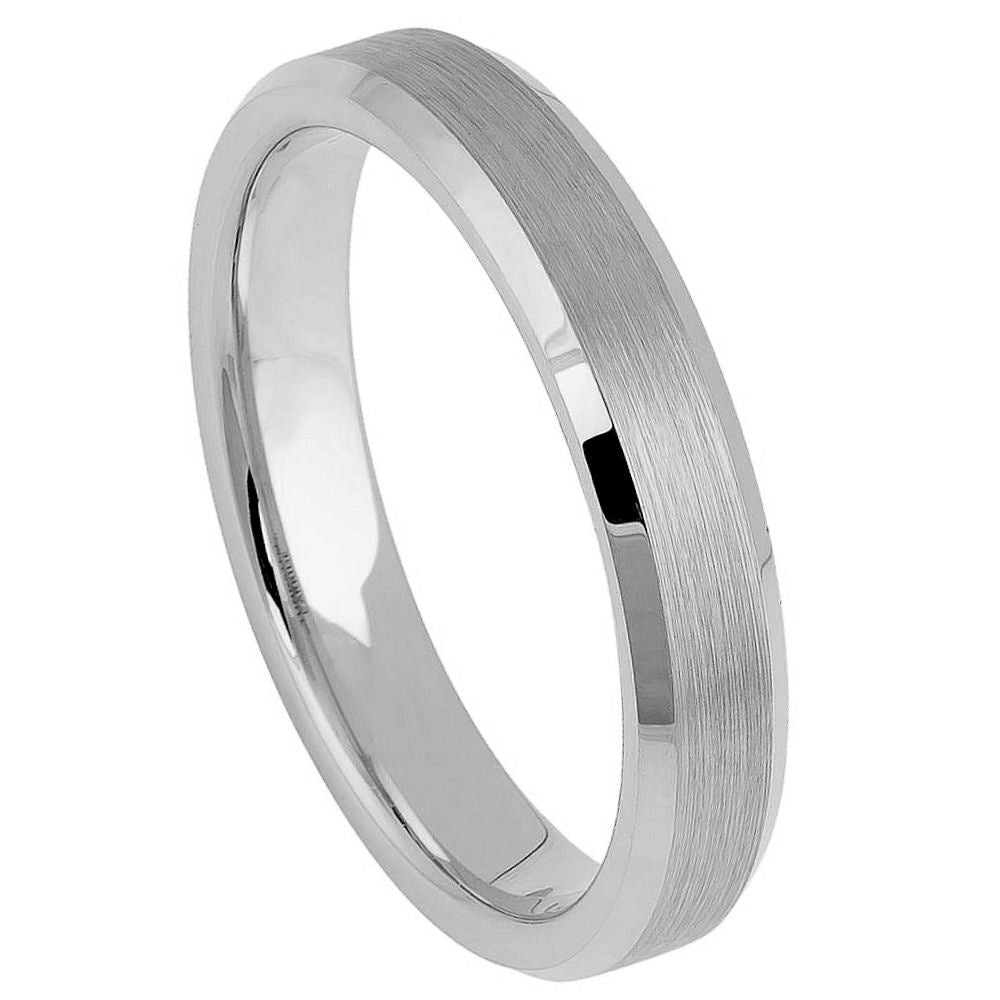 Tungsten Carbide 4mm Slim Wedding Band – hypoallergenic, scratch-resistant | Exclusive Jewelers USA