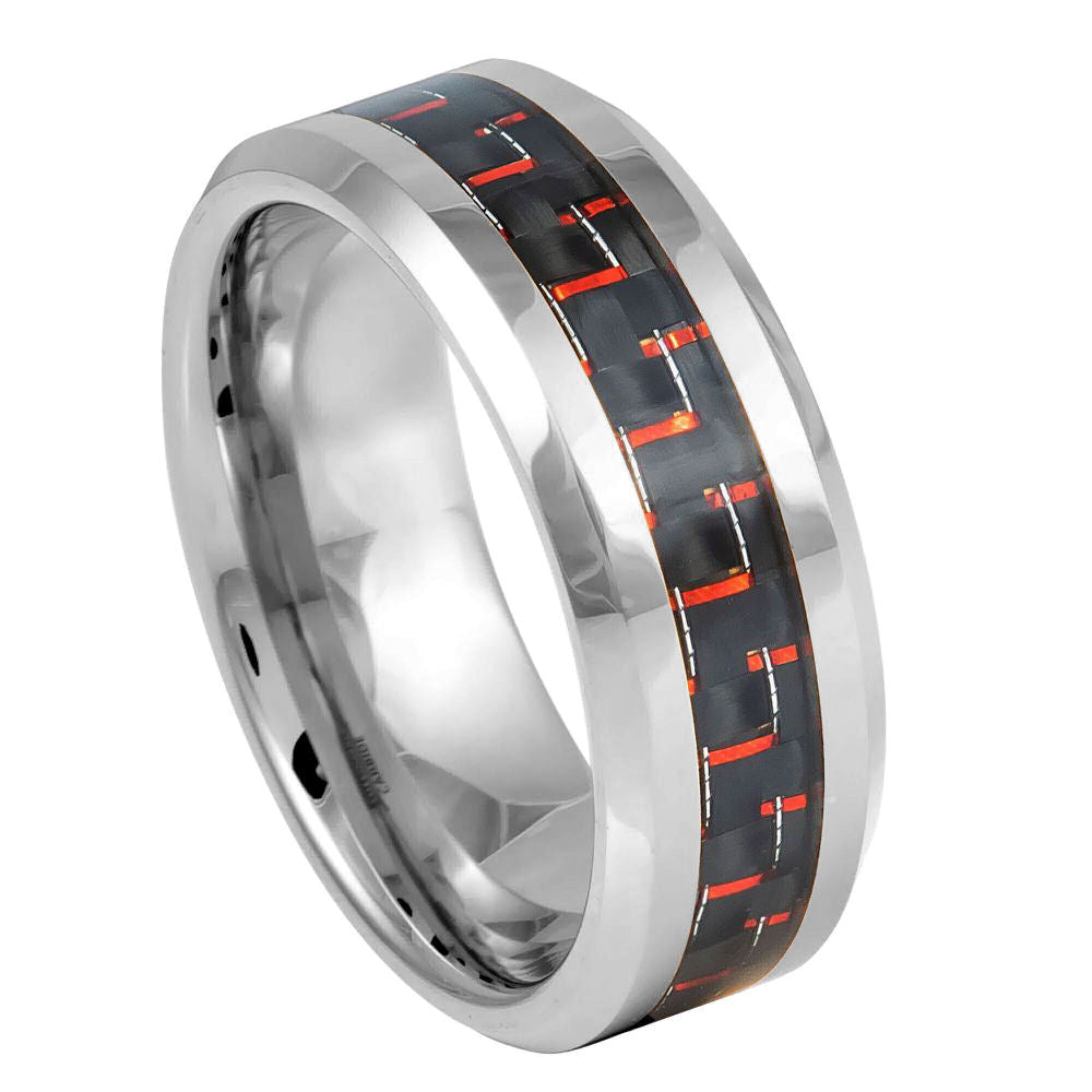 Tungsten Carbide 8mm Promise Ring – hypoallergenic, scratch-resistant | Exclusive Jewelers USA