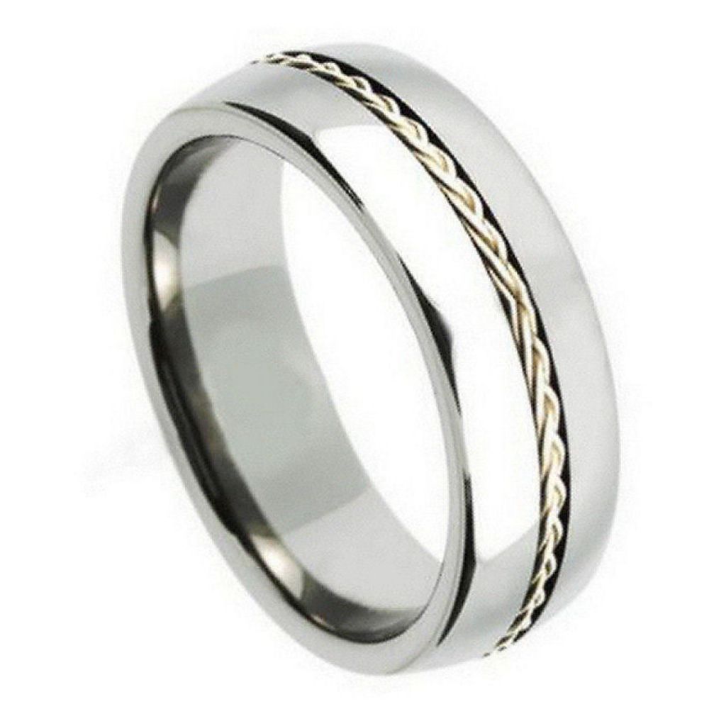 Tungsten Carbide 8mm Wedding Band – hypoallergenic, scratch-resistant | Exclusive Jewelers USA