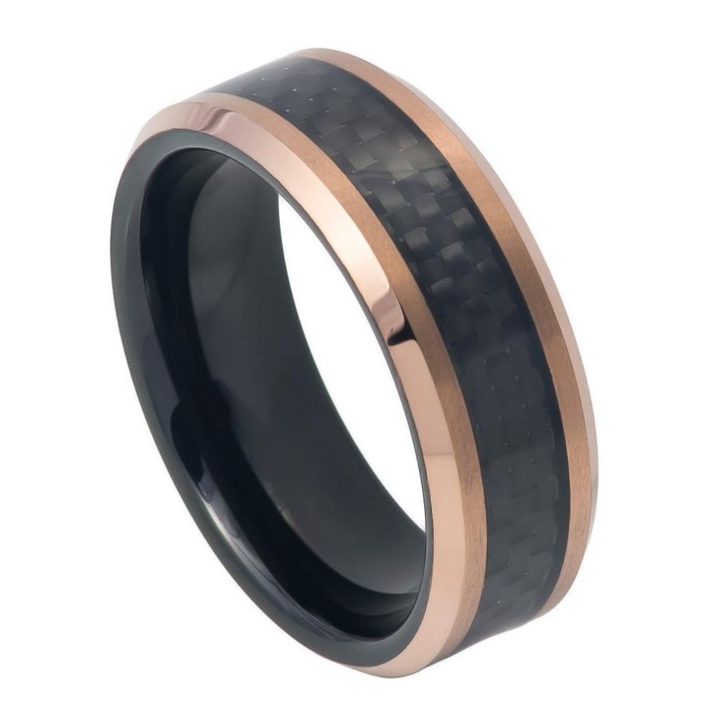 Tungsten Carbide 8mm Polished Wedding Band – hypoallergenic, scratch-resistant | Exclusive Jewelers USA