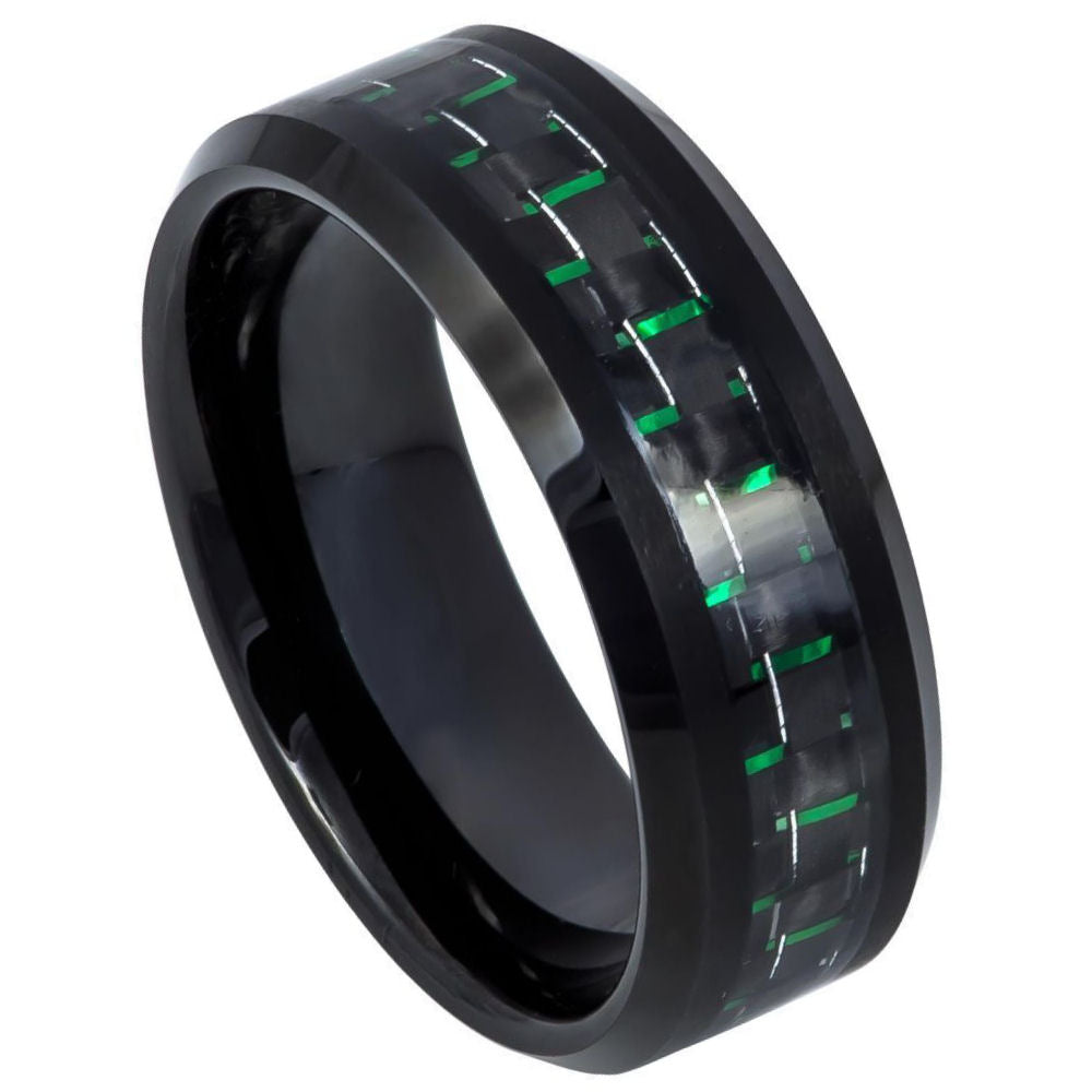 Tungsten Carbide 8mm Classic Wedding Band – hypoallergenic, scratch-resistant | Exclusive Jewelers USA