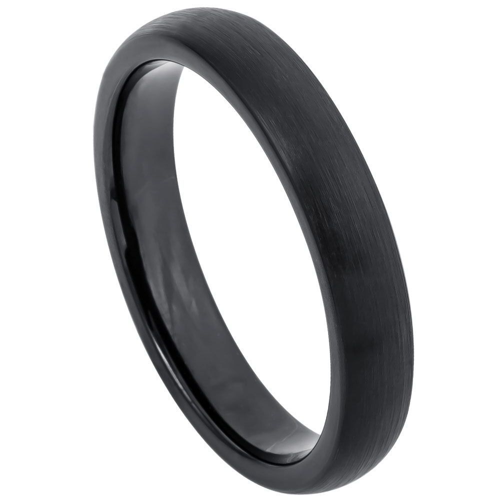 Tungsten Carbide 4mm Wedding Band – hypoallergenic, scratch-resistant | Exclusive Jewelers USA