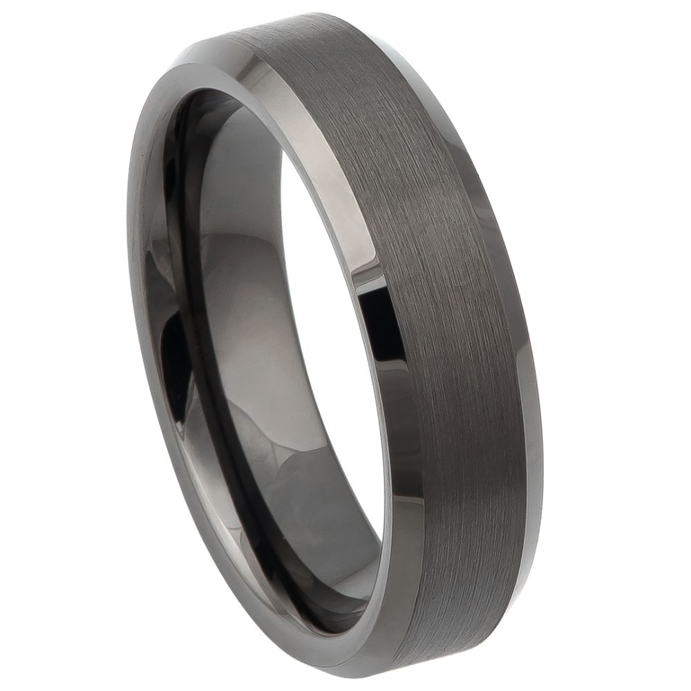 Tungsten Carbide 6mm Mens Wedding Band – hypoallergenic, scratch-resistant | Exclusive Jewelers USA