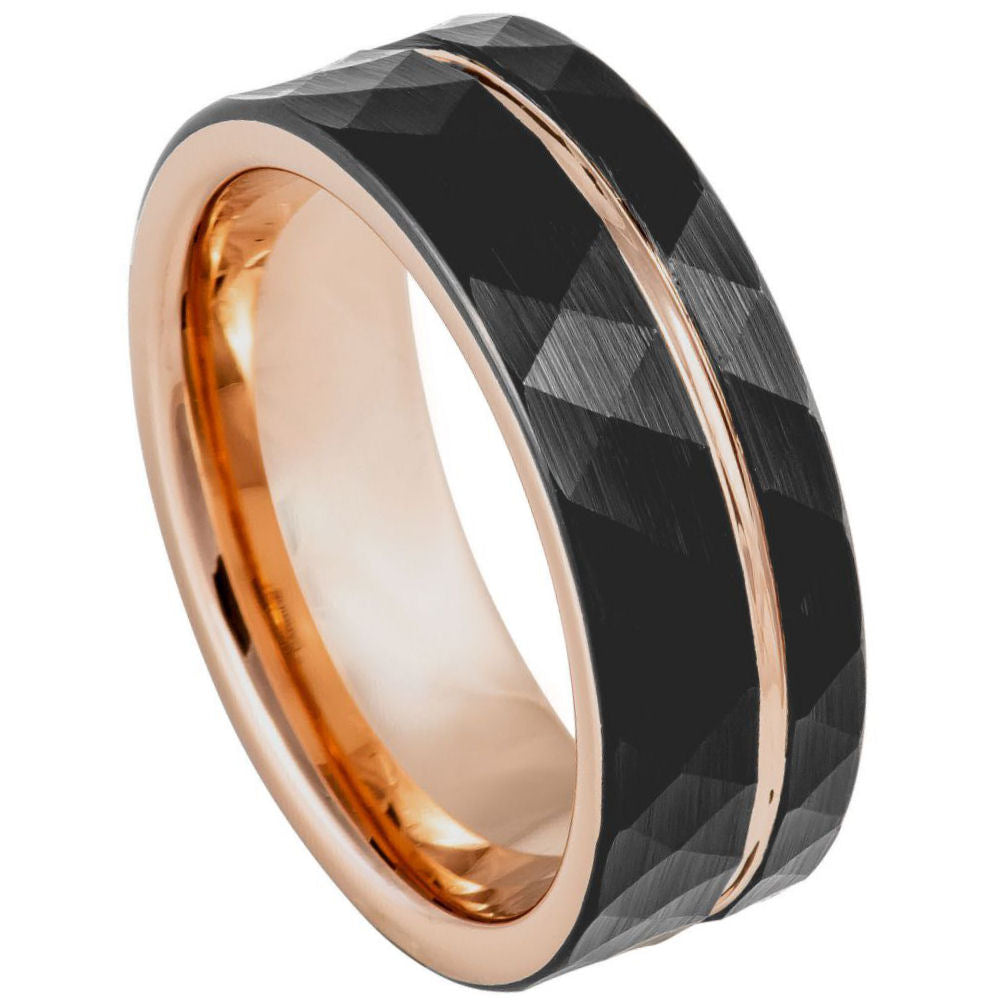 Tungsten Carbide 8mm Polished Engagement Ring – hypoallergenic, scratch-resistant | Exclusive Jewelers USA