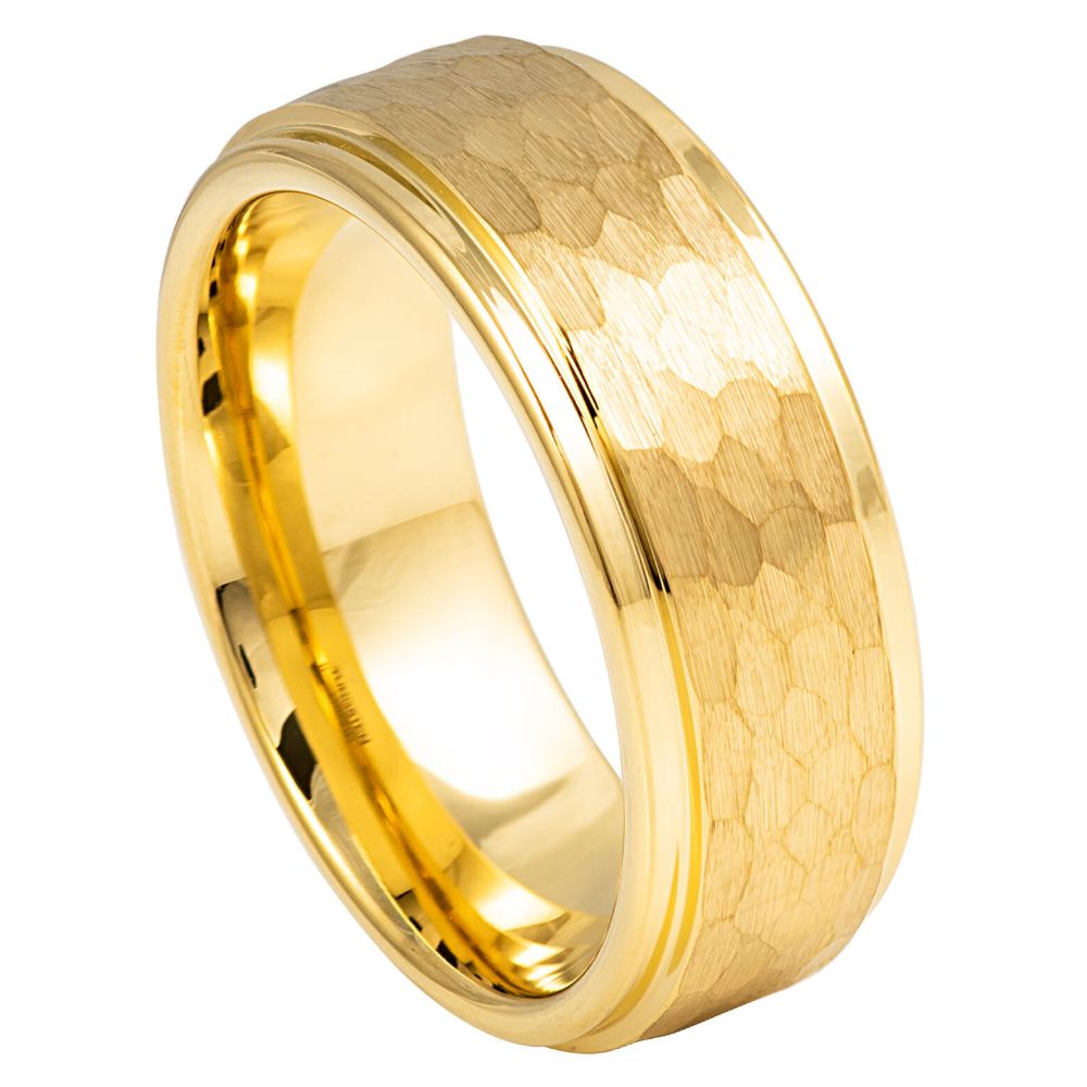 White Tungsten 8mm Promise Ring – hypoallergenic, scratch-resistant | Exclusive Jewelers USA