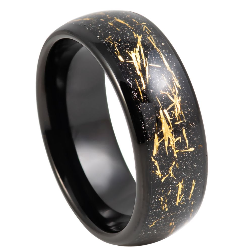 Tungsten Carbide 8mm Men's Wedding Band – hypoallergenic, scratch-resistant | Exclusive Jewelers USA