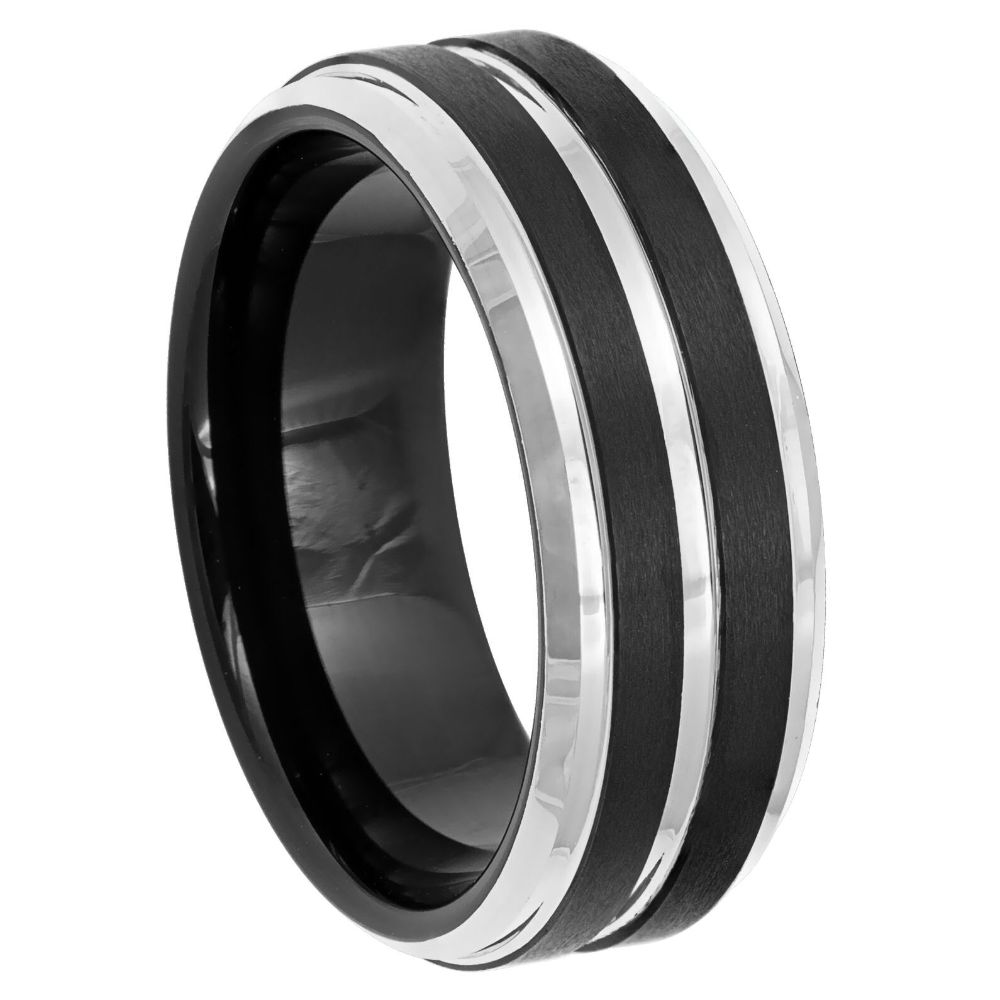 Tungsten Carbide 8mm Slim Wedding Band – hypoallergenic, scratch-resistant | Exclusive Jewelers USA