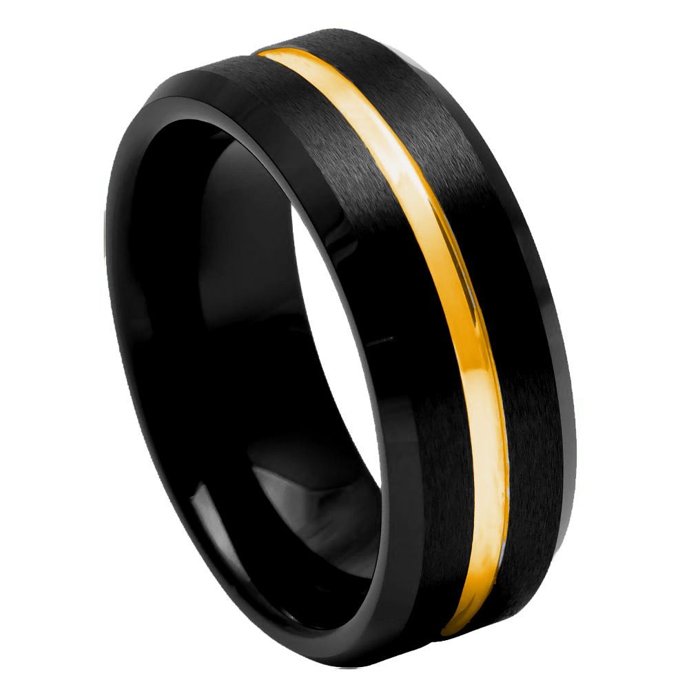 Tungsten Carbide 8mm Polished Wedding Band – hypoallergenic, scratch-resistant | Exclusive Jewelers USA