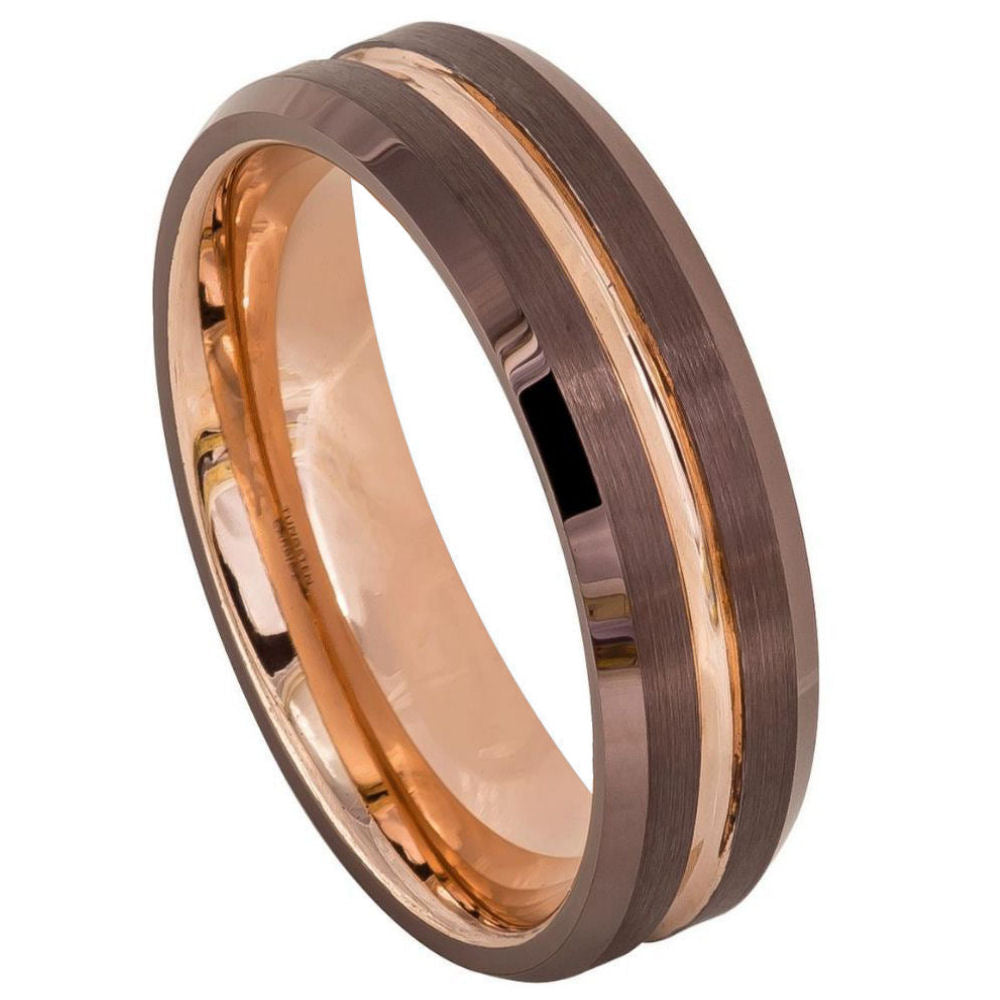 Tungsten Carbide 6mm Engagement Ring – hypoallergenic, scratch-resistant | Exclusive Jewelers USA