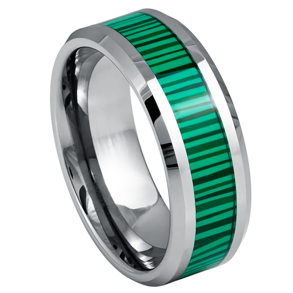Tungsten Carbide Hammered 8mm Promise Ring – hypoallergenic, scratch-resistant | Exclusive Jewelers USA