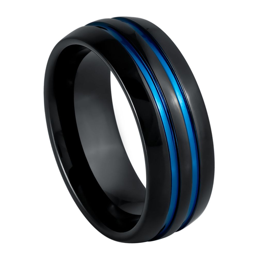 Tungsten 8mm Wedding Band – hypoallergenic, scratch-resistant | Exclusive Jewelers USA