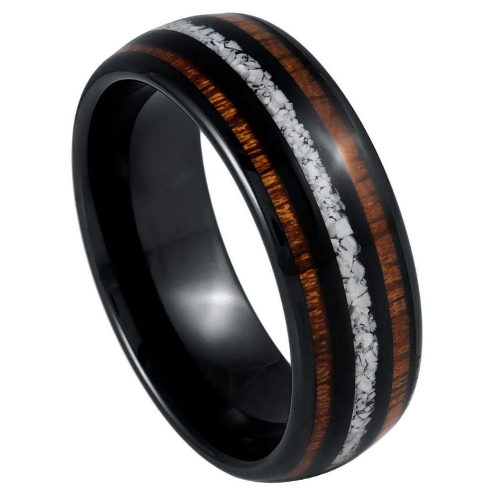 Tungsten 8mm Polished Wedding Band – hypoallergenic, scratch-resistant | Exclusive Jewelers USA