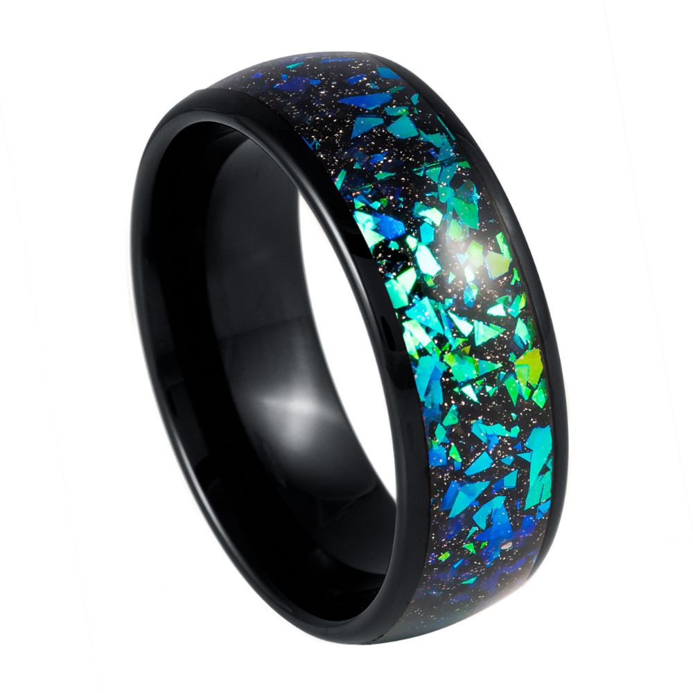 Tungsten Carbide 8mm Engagement Ring – hypoallergenic, scratch-resistant | Exclusive Jewelers USA
