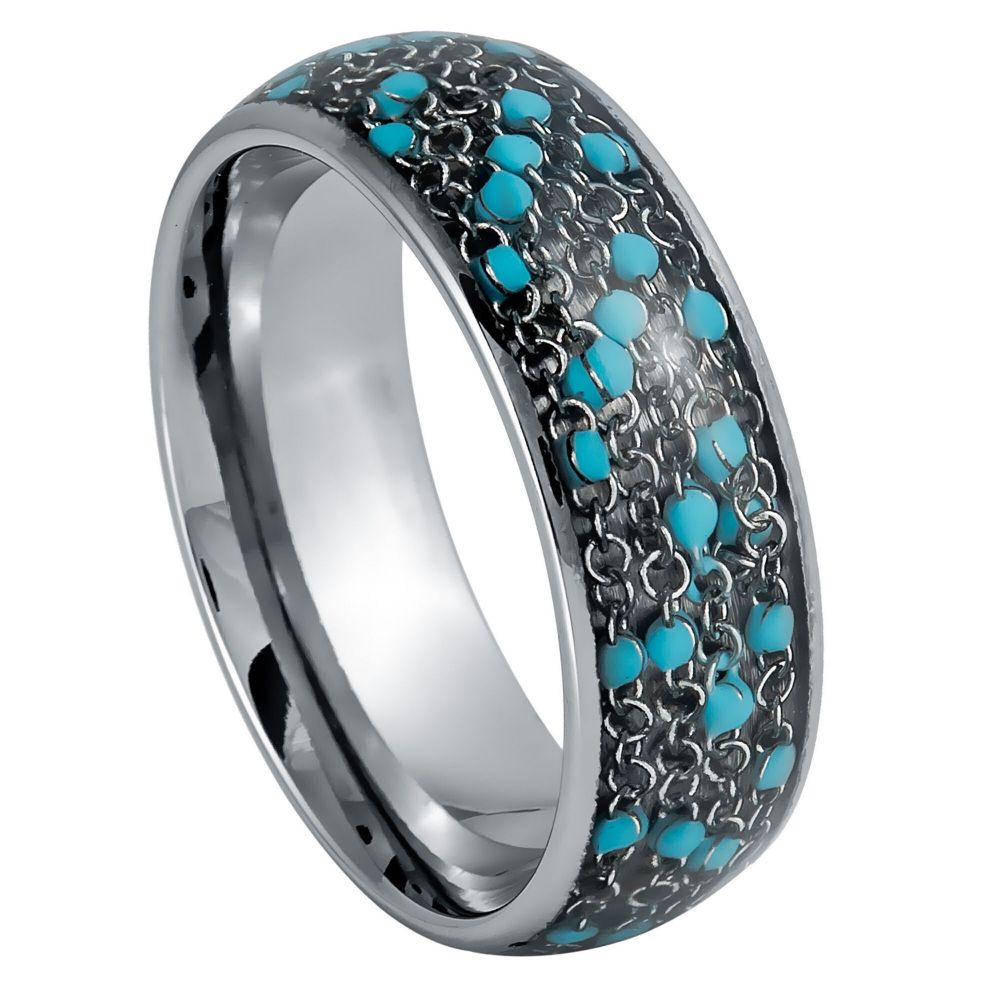 Tungsten Carbide Matte 8mm Promise Ring – hypoallergenic, scratch-resistant | Exclusive Jewelers USA