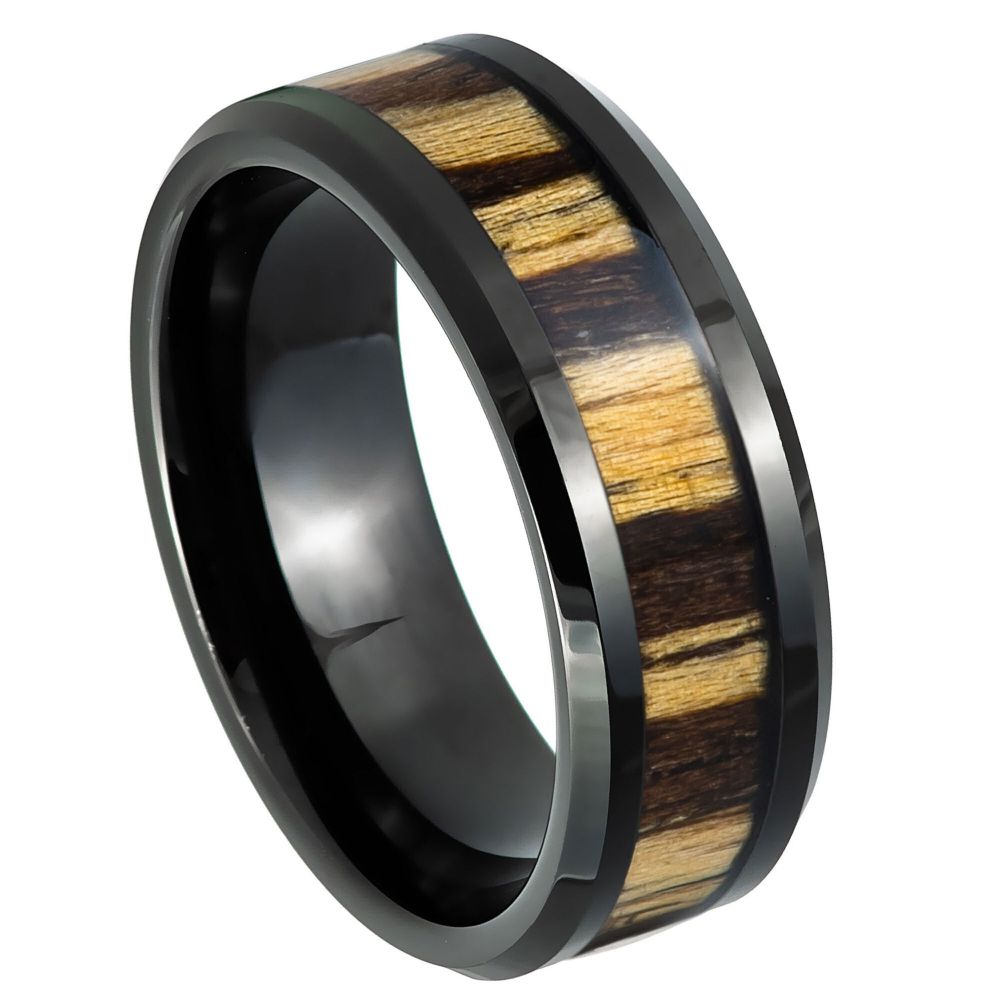Tungsten Carbide 8mm Wedding Band – hypoallergenic, scratch-resistant | Exclusive Jewelers USA