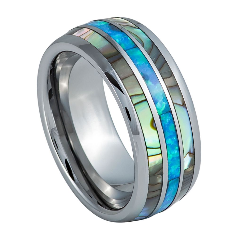 Tungsten Carbide 8mm Promise Ring – hypoallergenic, scratch-resistant | Exclusive Jewelers USA
