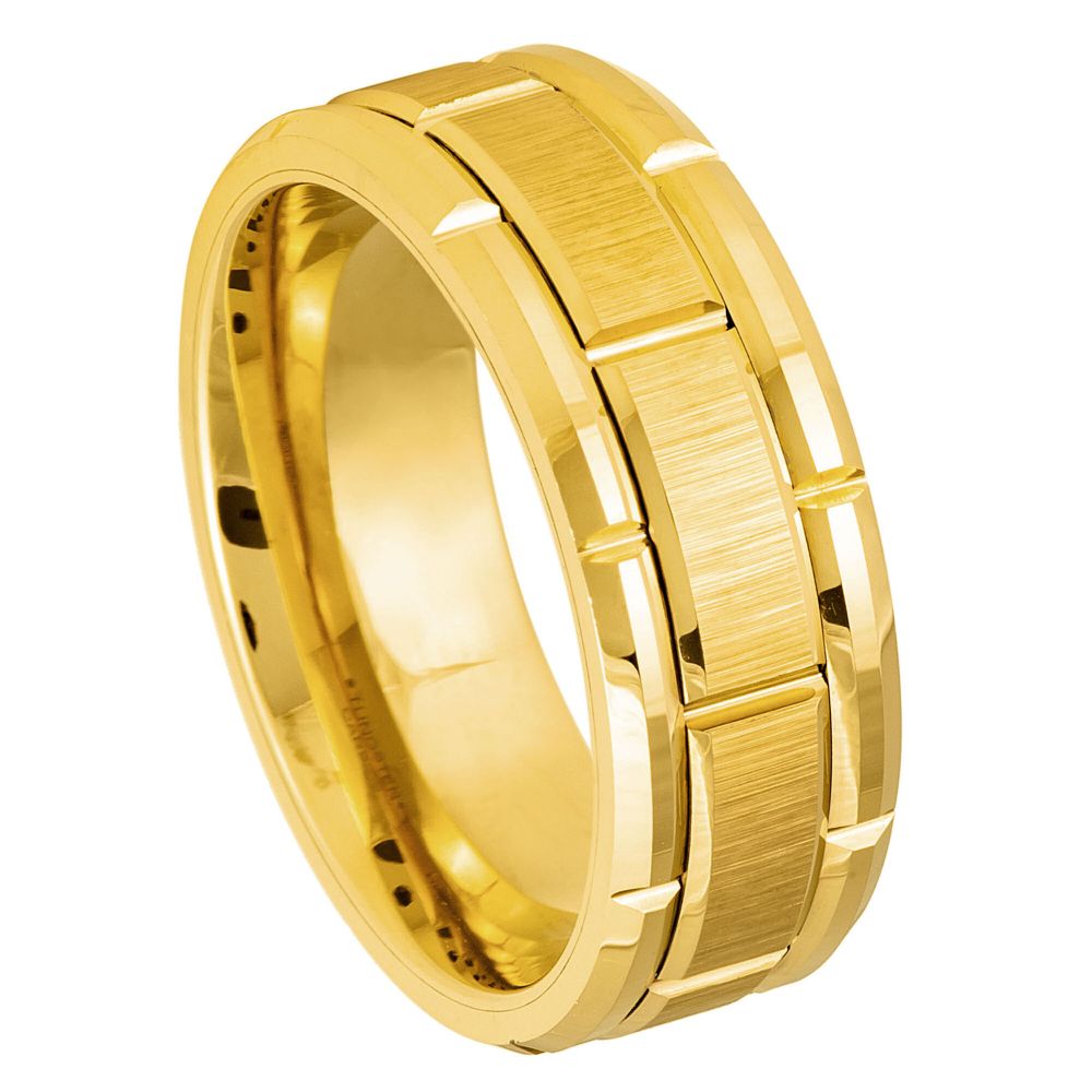 Black Tungsten 8mm Wedding Band – hypoallergenic, scratch-resistant | Exclusive Jewelers USA