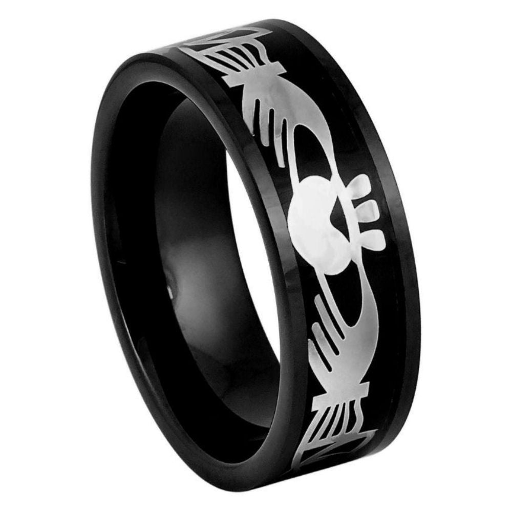 Tungsten Carbide 8mm Wedding Band – hypoallergenic, scratch-resistant | Exclusive Jewelers USA