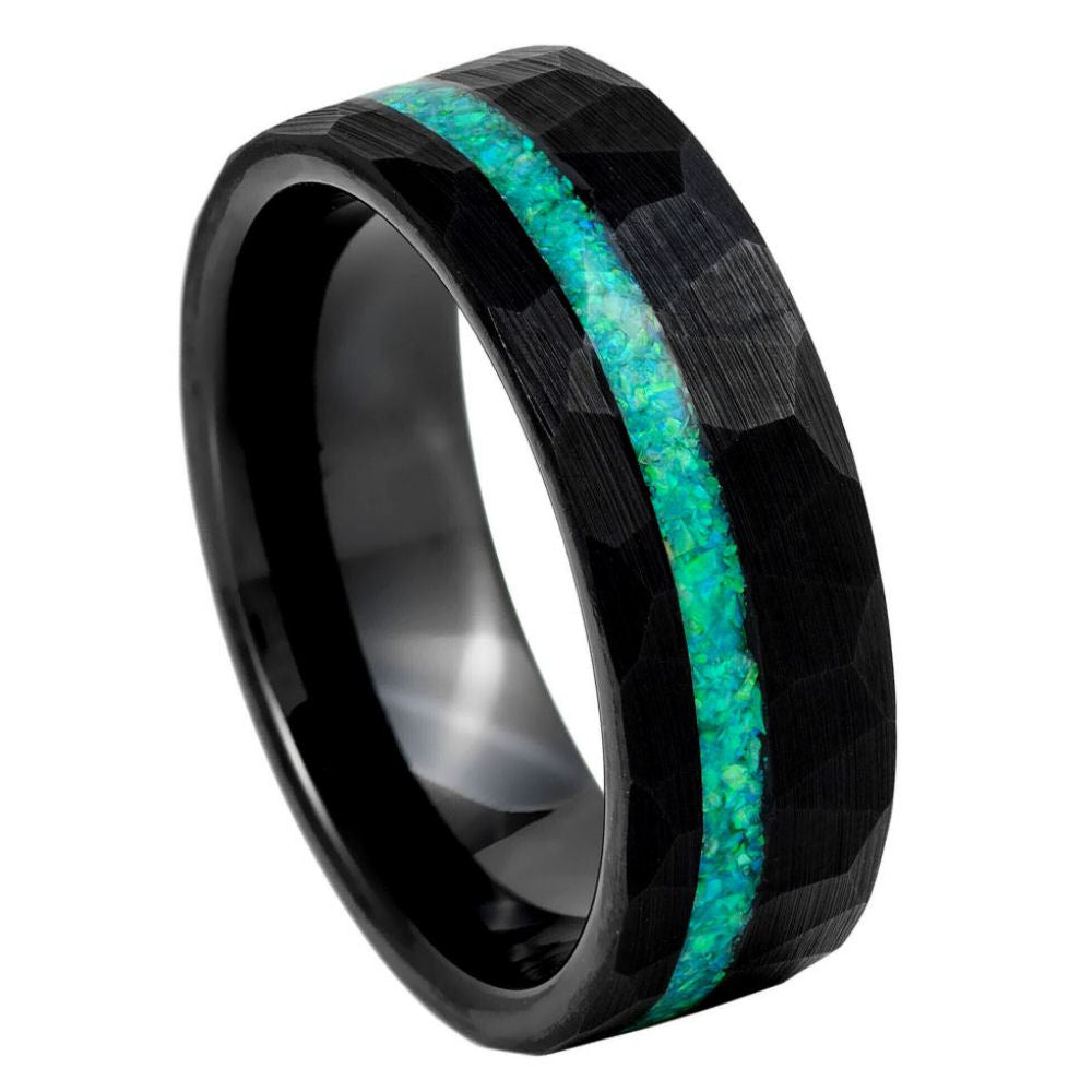 Tungsten Carbide 8mm Brushed Wedding Band – hypoallergenic, scratch-resistant | Exclusive Jewelers USA