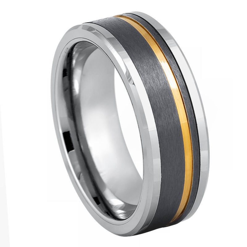 Tungsten Matte 8mm Wedding Band
