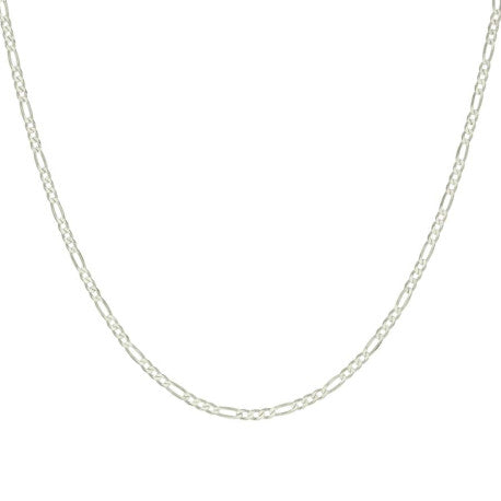 925 Silver Super Flat Figaro Chain 2.9mm