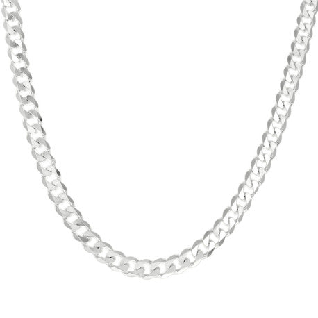 925 Silver Solid Classic Cuban 8mm