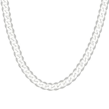 925 Silver Solid Classic Cuban 9.5mm