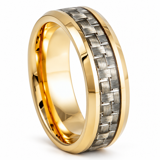 Titanium 8mm Polished Wedding Band