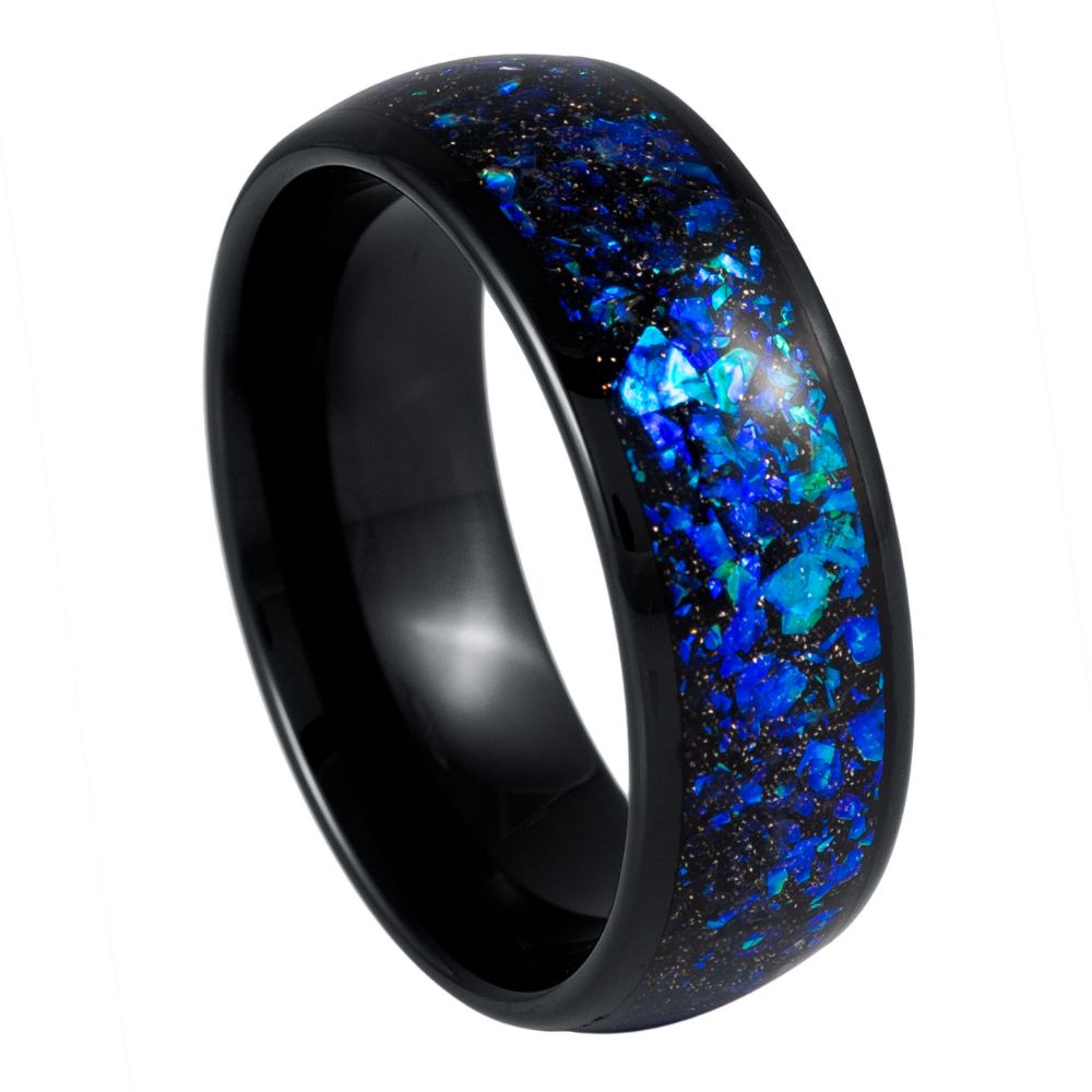 Zirconium Rings: How They Achieve That Stunning Black Finish