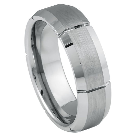 Tungsten Carbide 7mm Wedding Band – hypoallergenic, scratch-resistant | Exclusive Jewelers USA