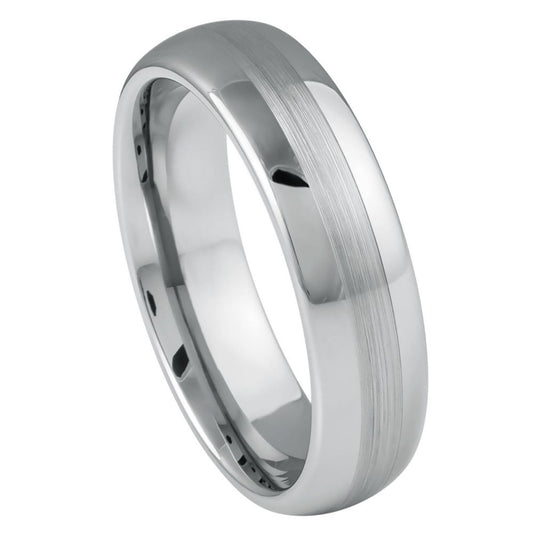 Tungsten Carbide 6mm Wedding Band – hypoallergenic, scratch-resistant | Exclusive Jewelers USA