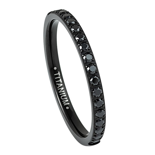 Titanium 2mm Promise Ring – hypoallergenic, lightweight | Exclusive Jewelers USA