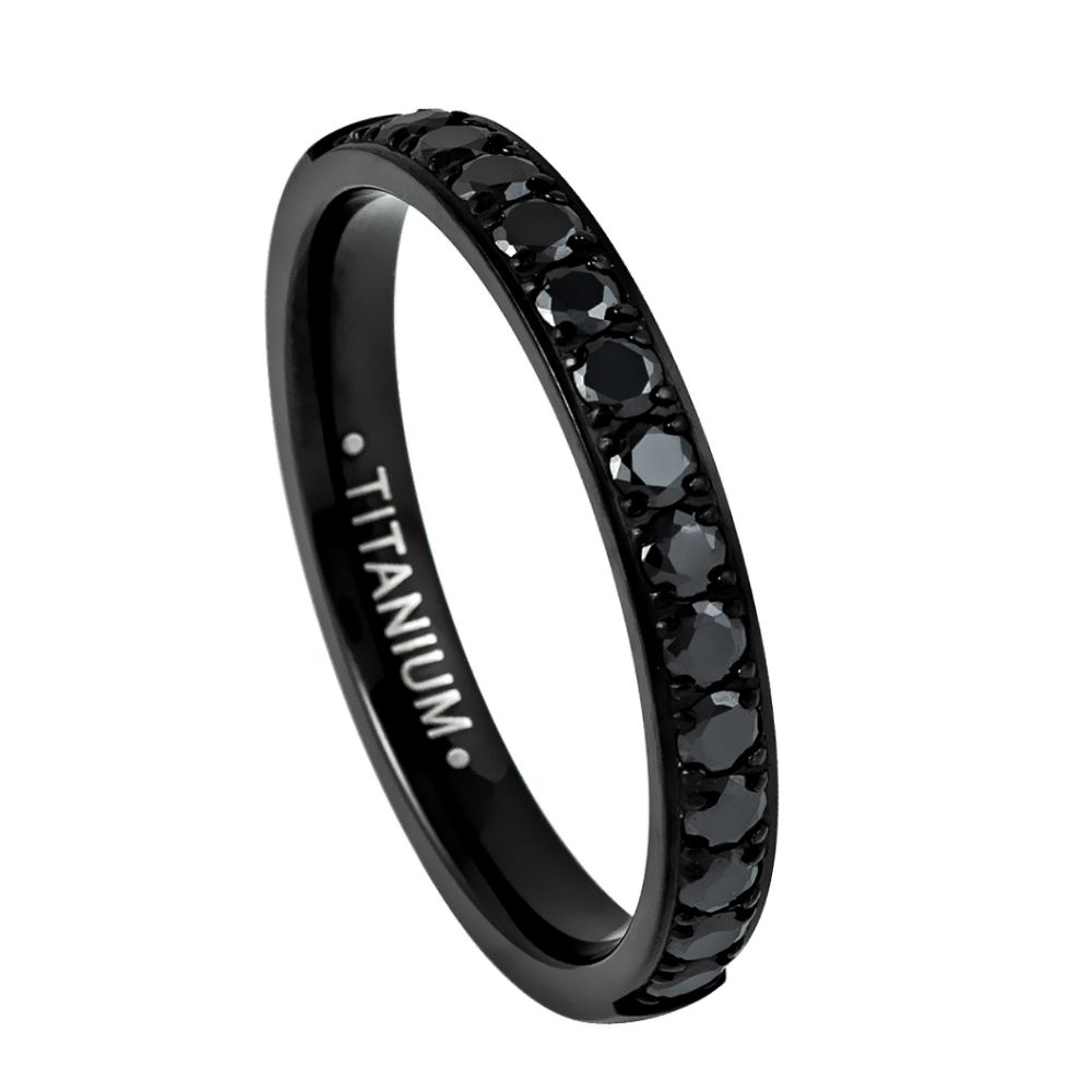 Titanium 3mm Promise Ring – hypoallergenic, lightweight | Exclusive Jewelers USA