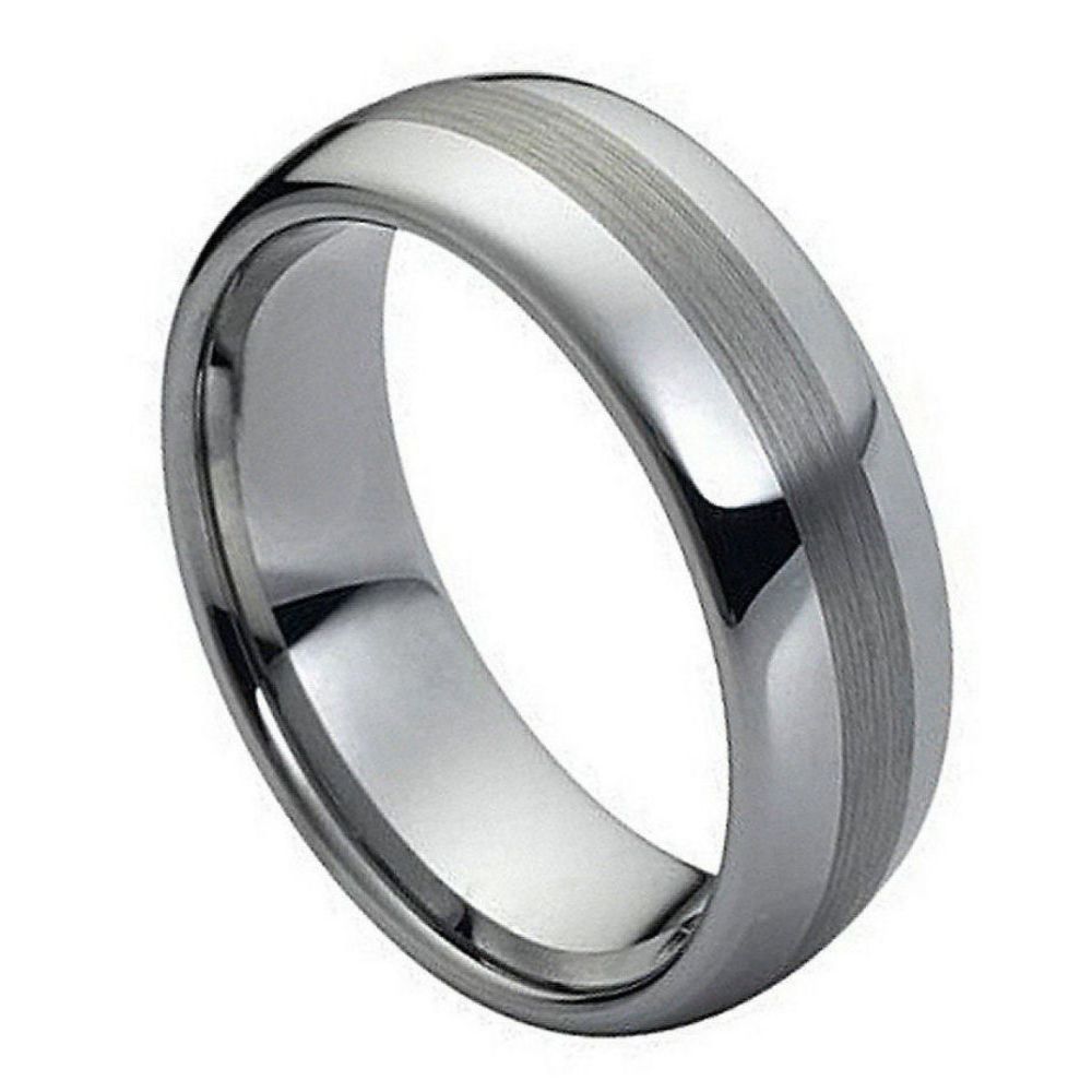 Tungsten 8mm Promise Ring – hypoallergenic, scratch-resistant | Exclusive Jewelers USA