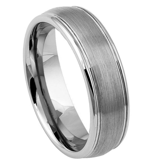 Tungsten 6mm Promise Ring – hypoallergenic, scratch-resistant | Exclusive Jewelers USA