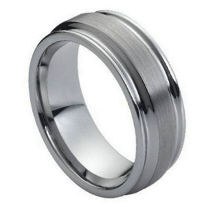 Tungsten 8mm Scratch-Resistant Wedding Band – hypoallergenic, scratch-resistant | Exclusive Jewelers USA