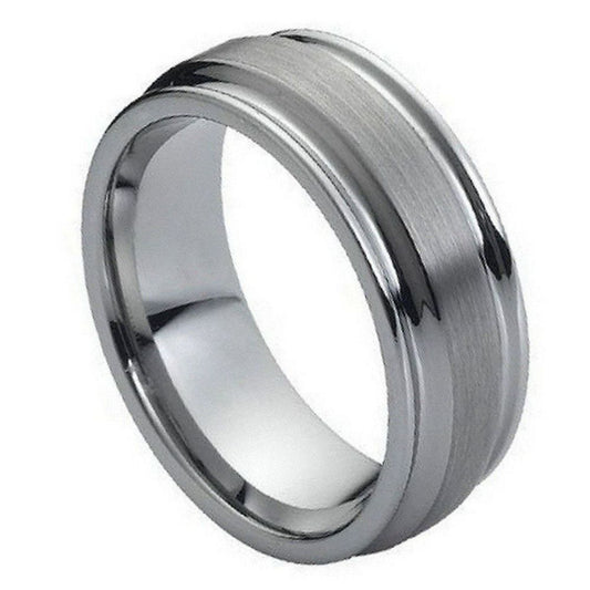 Tungsten 8mm Scratch-Resistant Wedding Band – hypoallergenic, scratch-resistant | Exclusive Jewelers USA
