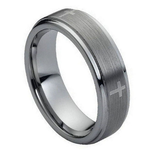 Tungsten 7mm Promise Ring – hypoallergenic, scratch-resistant | Exclusive Jewelers USA