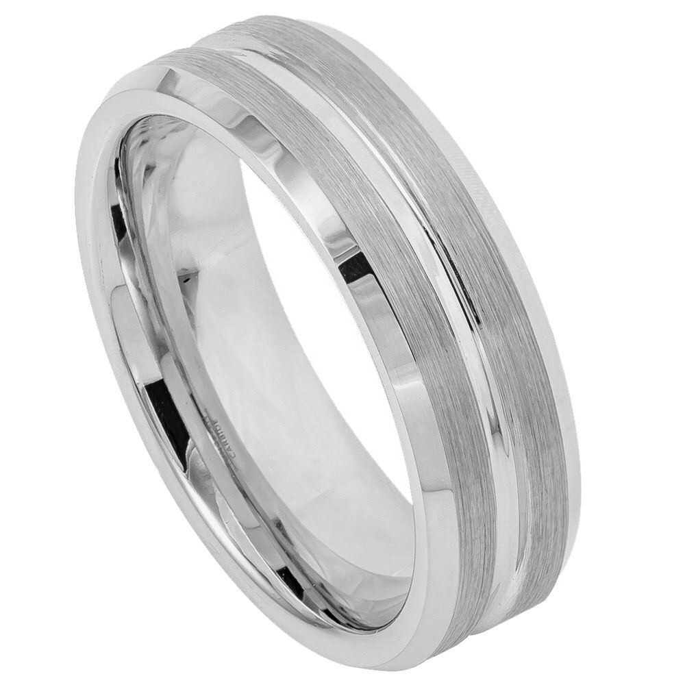 Tungsten Carbide 7mm Wedding Band – hypoallergenic, scratch-resistant | Exclusive Jewelers USA