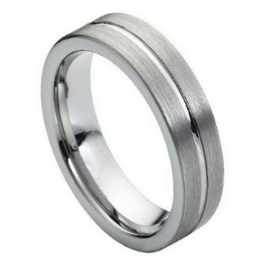Tungsten Carbide 6mm Promise Ring – hypoallergenic, scratch-resistant | Exclusive Jewelers USA