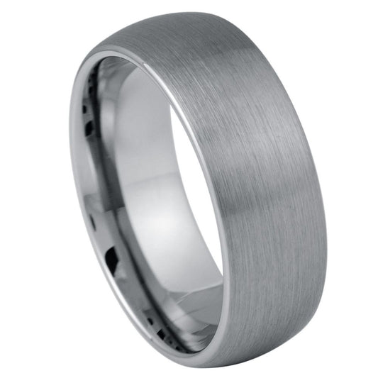 Tungsten 8mm Polished Wedding Band – hypoallergenic, scratch-resistant | Exclusive Jewelers USA