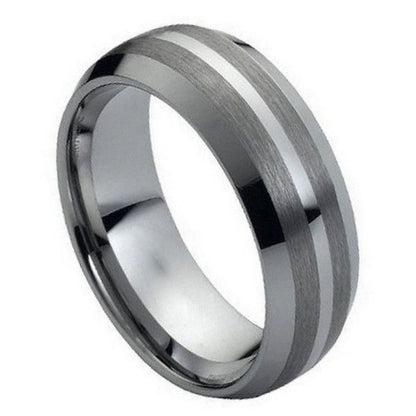 Tungsten 8mm Wedding Band – hypoallergenic, scratch-resistant | Exclusive Jewelers USA