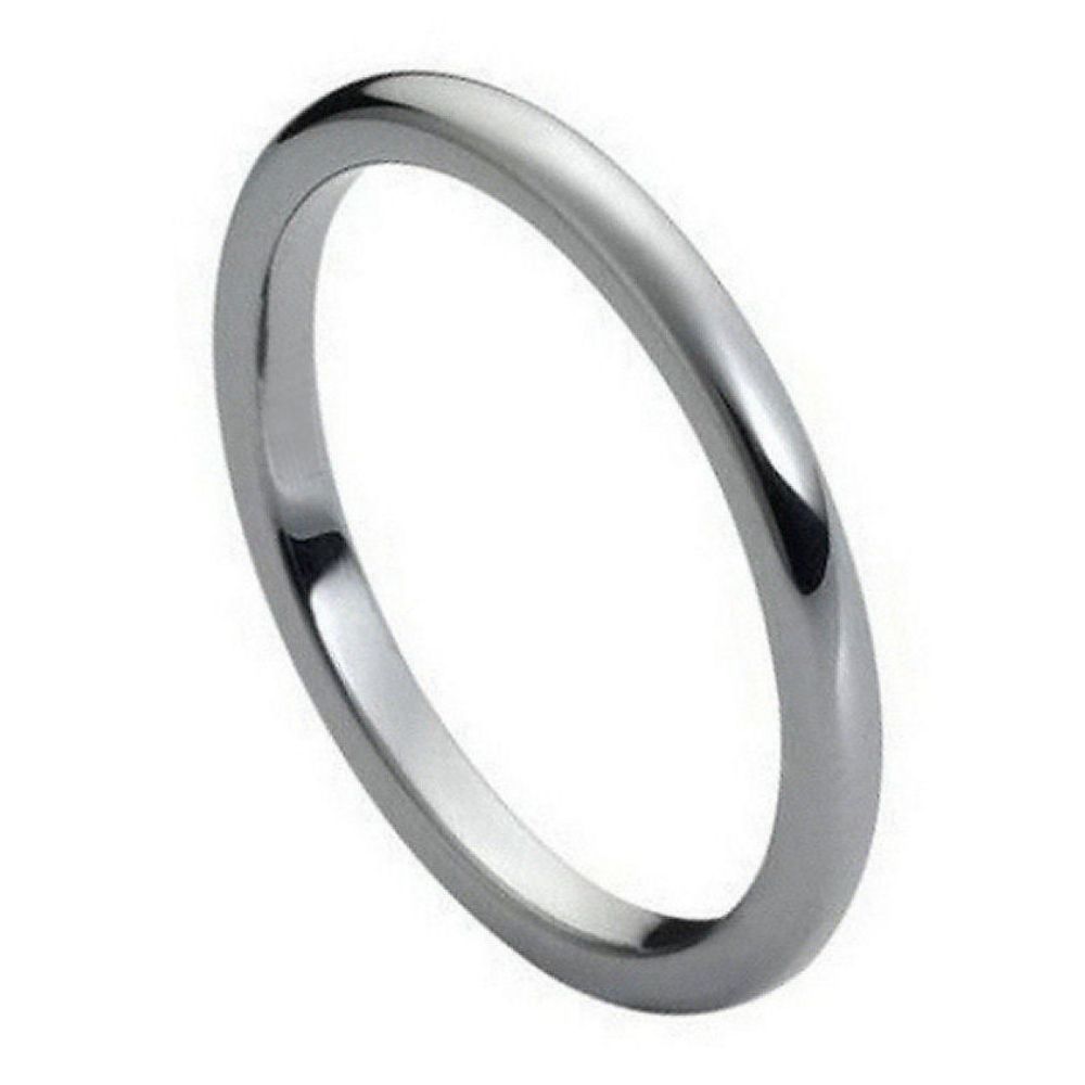 Tungsten 2mm Promise Ring – hypoallergenic, scratch-resistant | Exclusive Jewelers USA