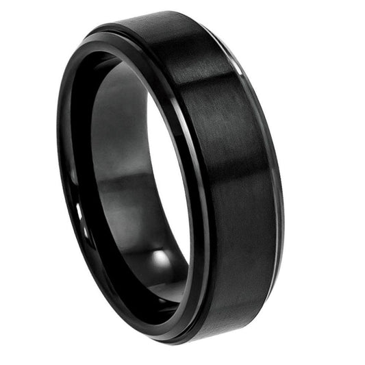 Tungsten 8mm Promise Ring – hypoallergenic, scratch-resistant | Exclusive Jewelers USA